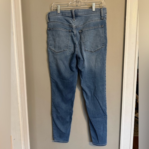 J. Crew 10” High Rise Medium Blue Skinny Jeans - Picture 5 of 5